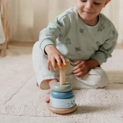 Little Dutch Tumble stacker - Blue - Forest Friends Clearance