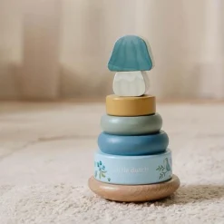 Little Dutch Tumble stacker - Blue - Forest Friends Clearance