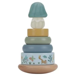 Little Dutch Tumble stacker - Blue - Forest Friends Clearance