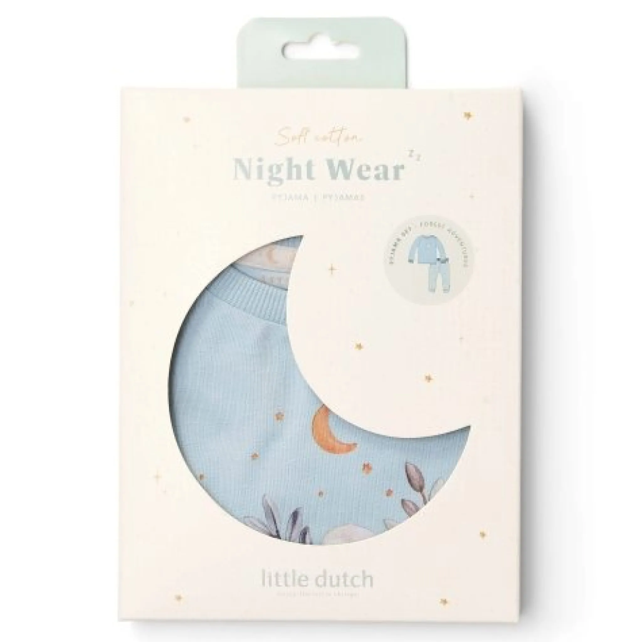 Little Dutch Two -part pajamas - blue - Forest Friends - Forest Adventure Discount
