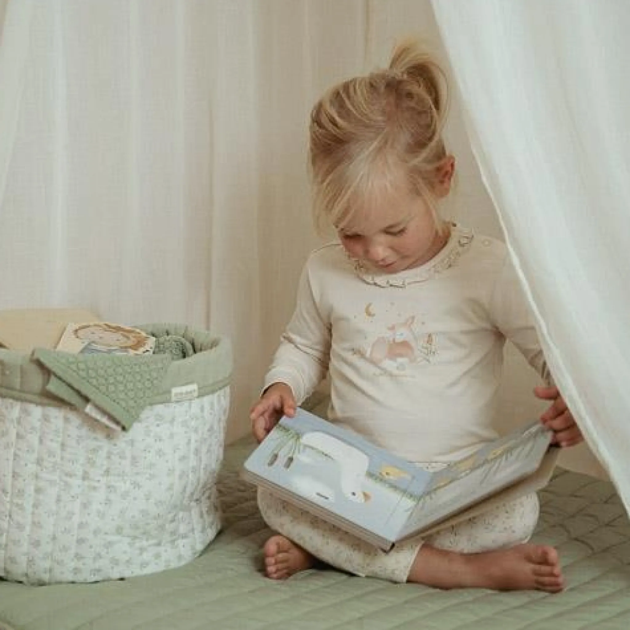 Little Dutch Two-piece pajamas - Sand Hot