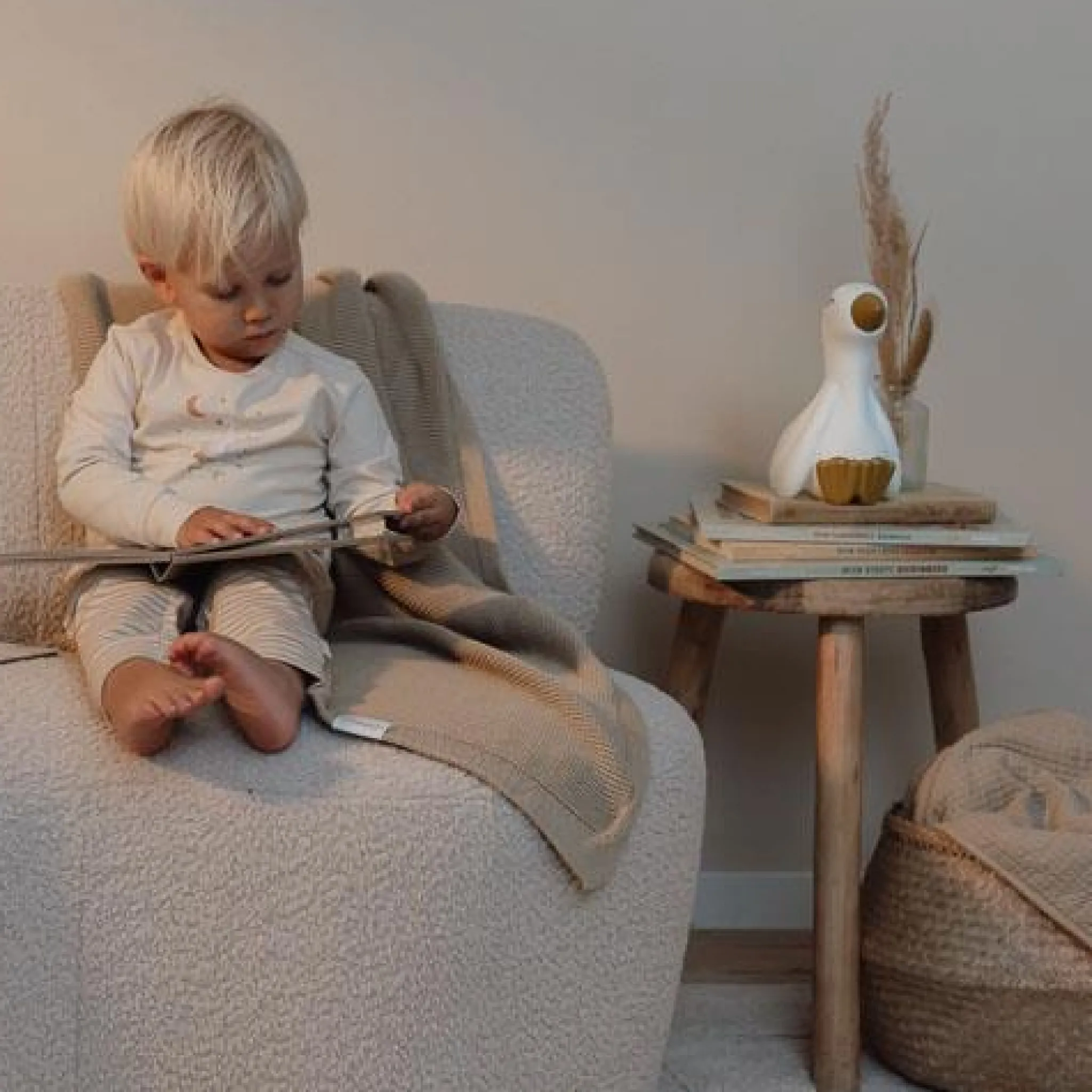 Little Dutch Two-piece pajamas - Sand - Striped