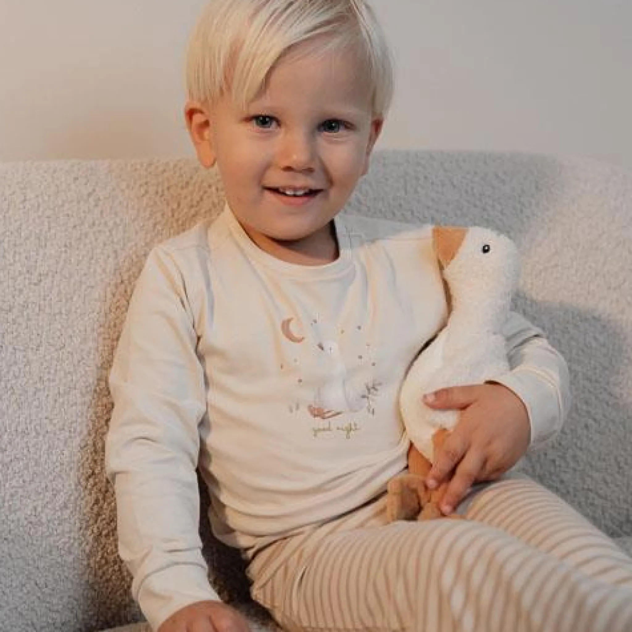 Little Dutch Two-piece pajamas - Sand - Striped