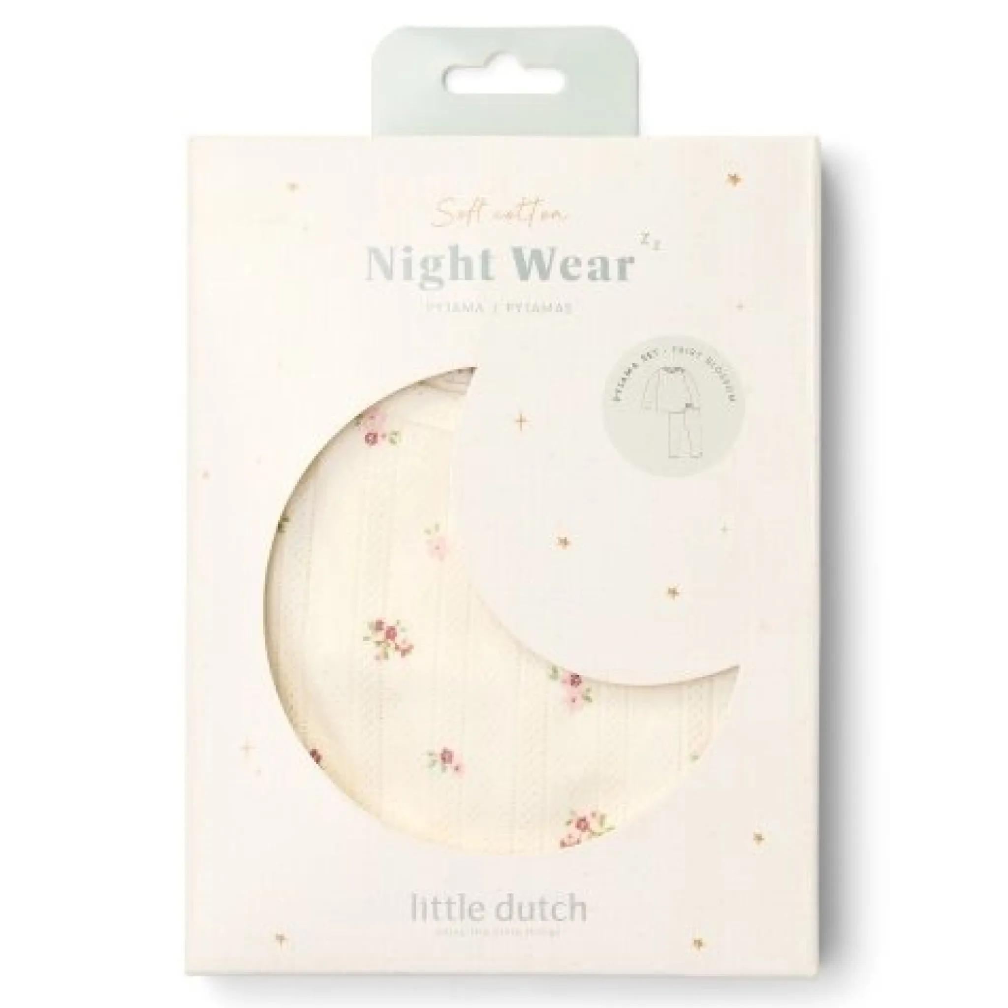 Little Dutch Two-piece pajamas - White - Fairy Garden - Fairy Blossom Sale