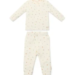 Little Dutch Two-piece pajamas - White - Forest Friends - Forest Treasures New