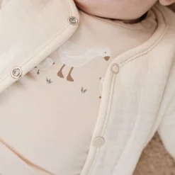 Little Dutch Vest - Beige - Newborn Naturals - Little Goose Clearance
