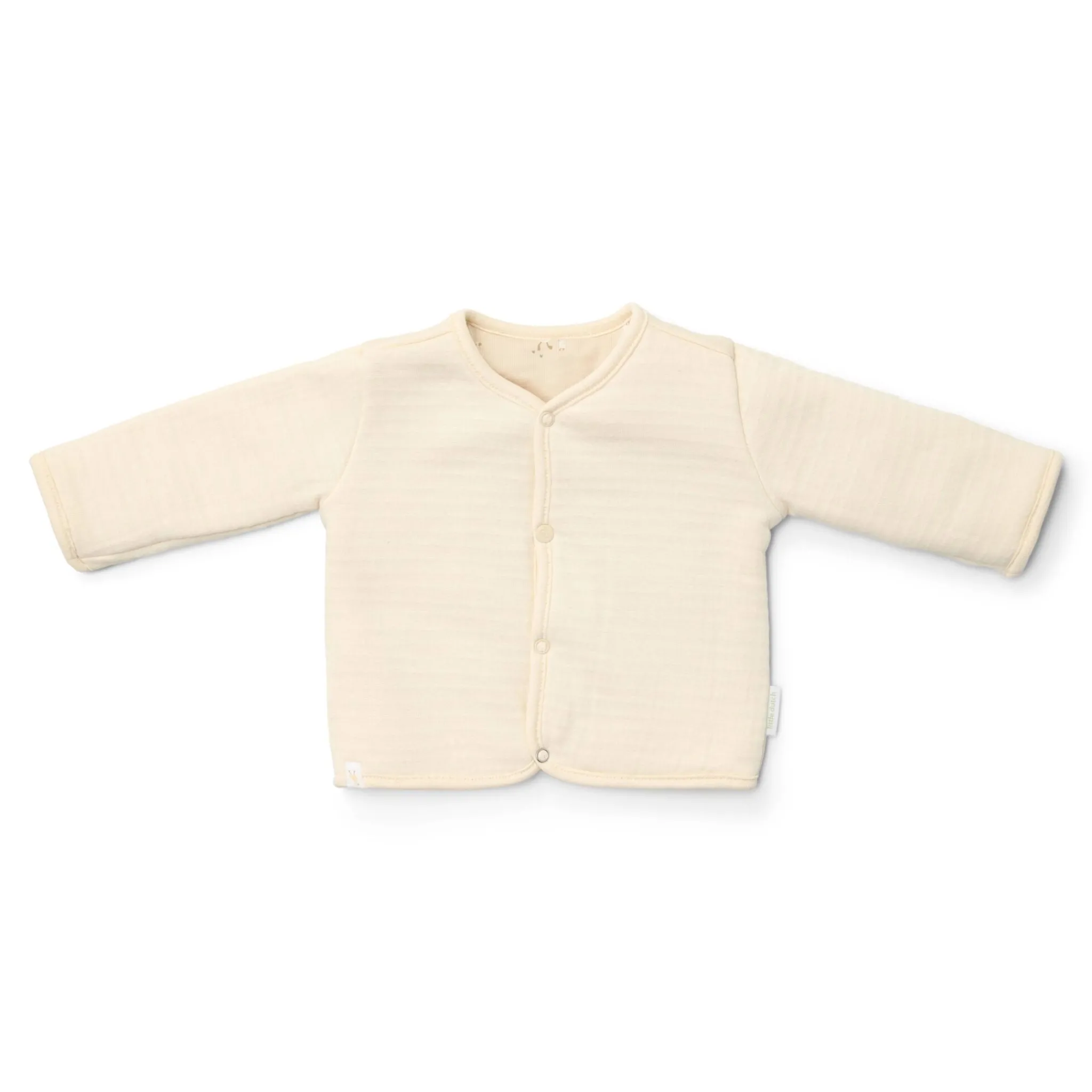 Little Dutch Vest - Beige - Newborn Naturals - Little Goose Clearance