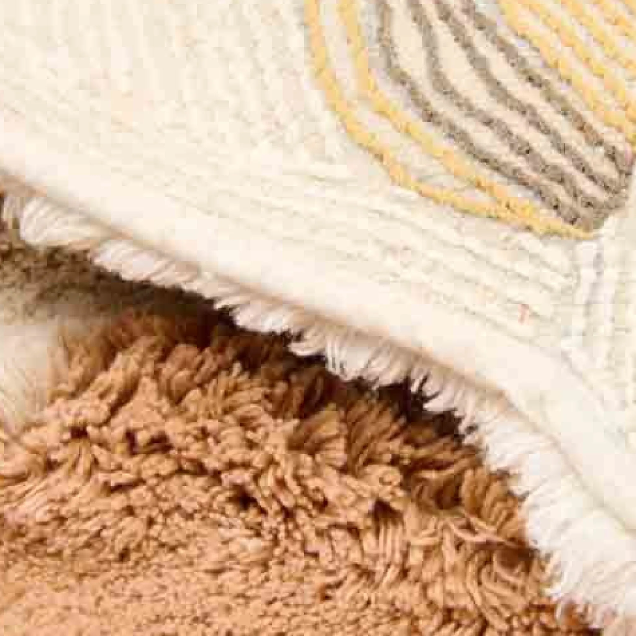 Little Dutch Vos - Beige - Forest Friends rug Clearance