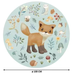 Little Dutch Wallpaper circle - Multicolored - Forest Friends - Forest Wonders Sale
