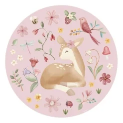 Little Dutch Wallpaper circle - Multicolored - Fairy Garden - Fairy Wonders Discount