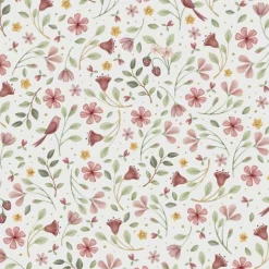 Little Dutch Wallpaper sample - Multicolored - Fairy Garden - Fairy Wonders Best
