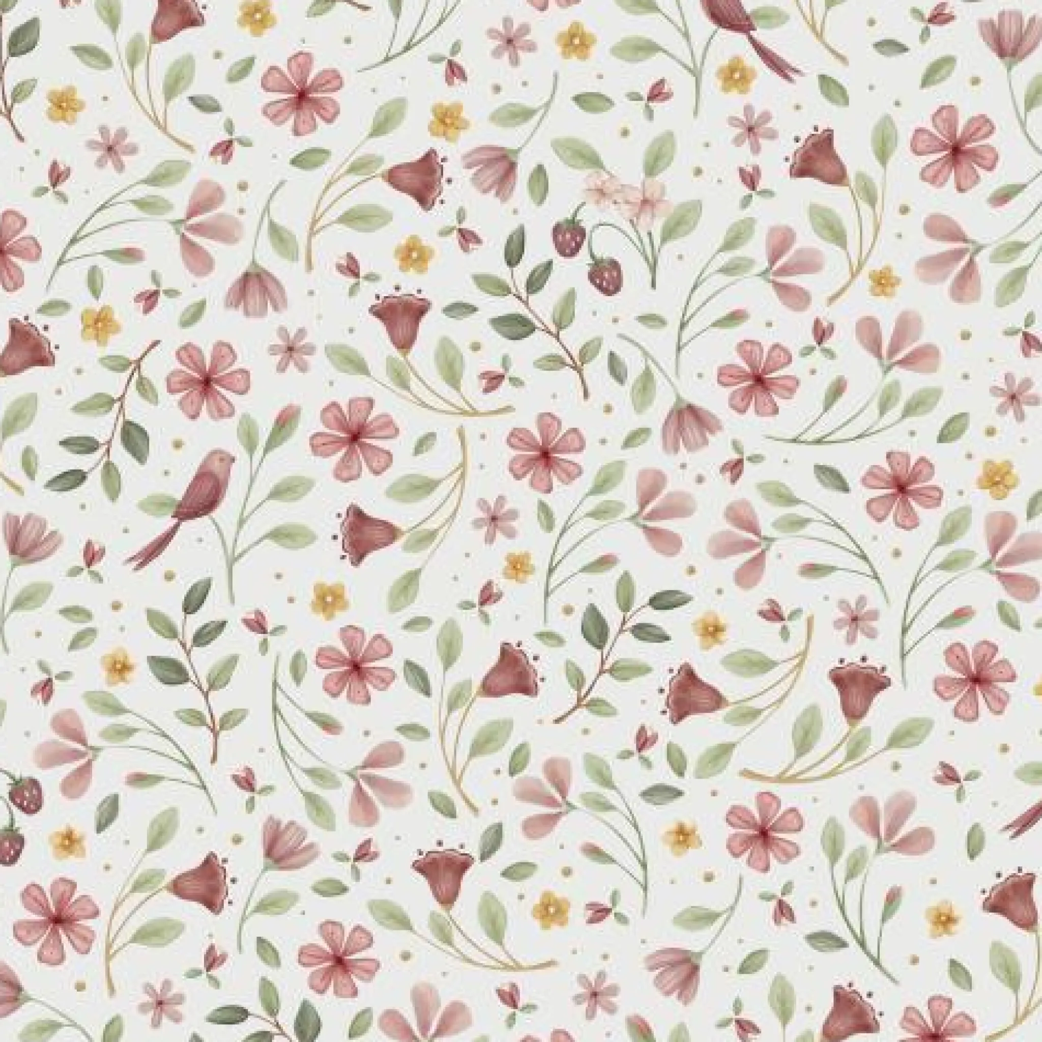 Little Dutch Wallpaper sample - Multicolored - Fairy Garden - Fairy Wonders Best