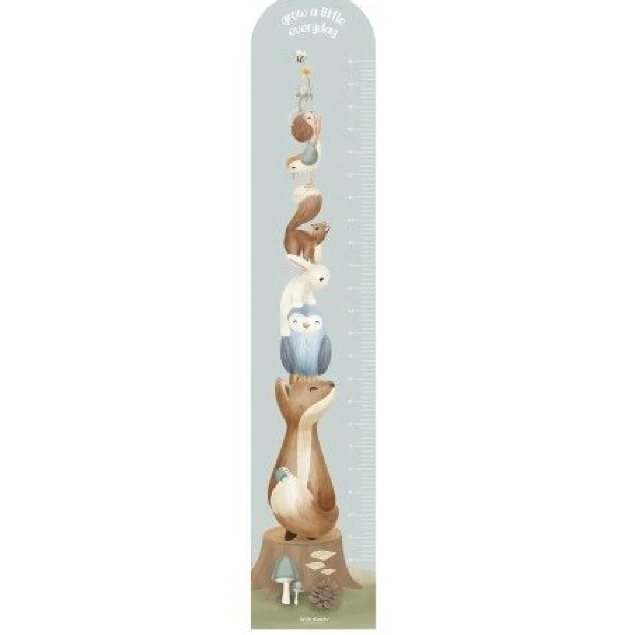 Little Dutch Wall sticker - Multicolored - Forest Friends New