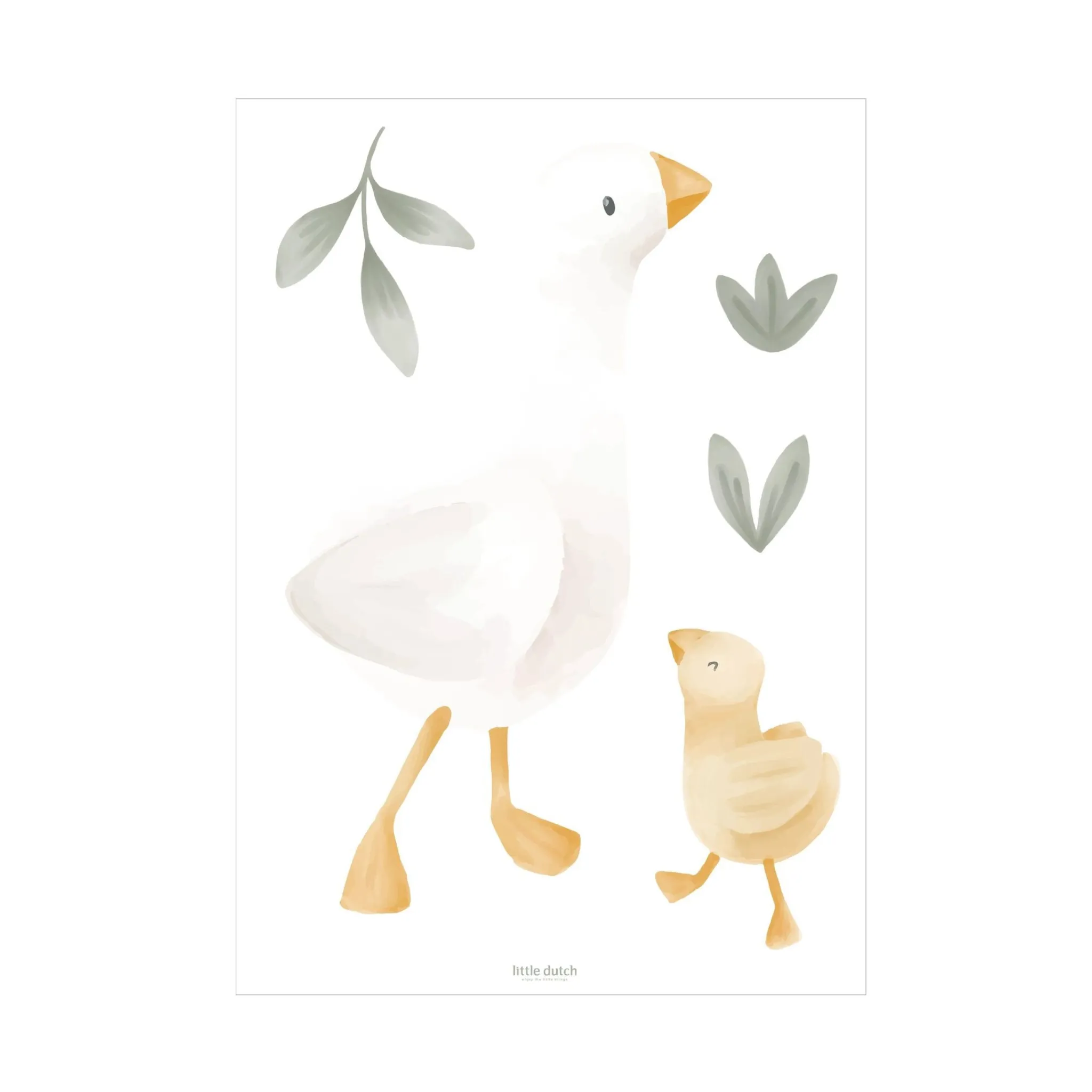 Little Dutch Wall stickers – Green – Little Goose Clearance