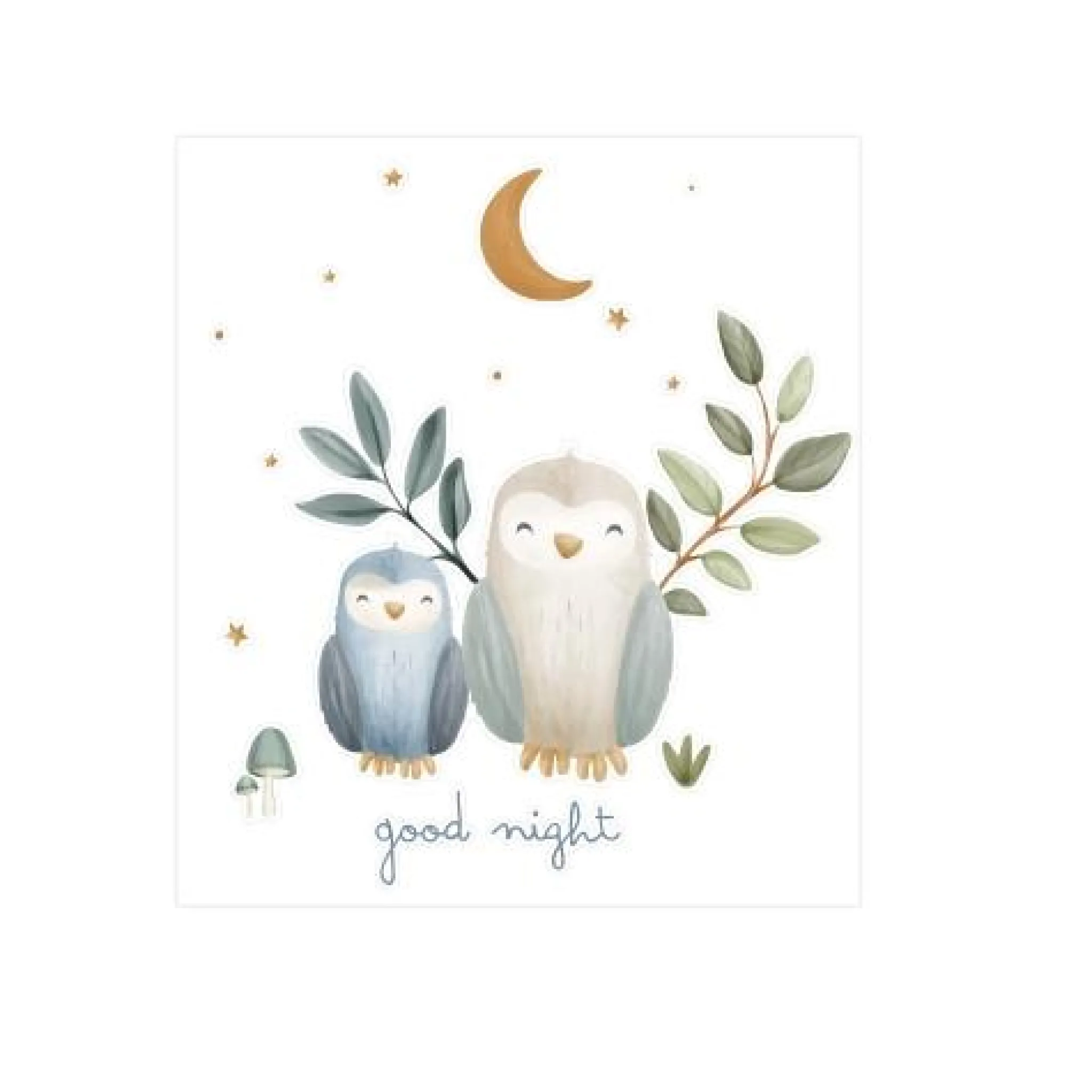 Little Dutch Wall stickers - Multicolored - Forest Friends