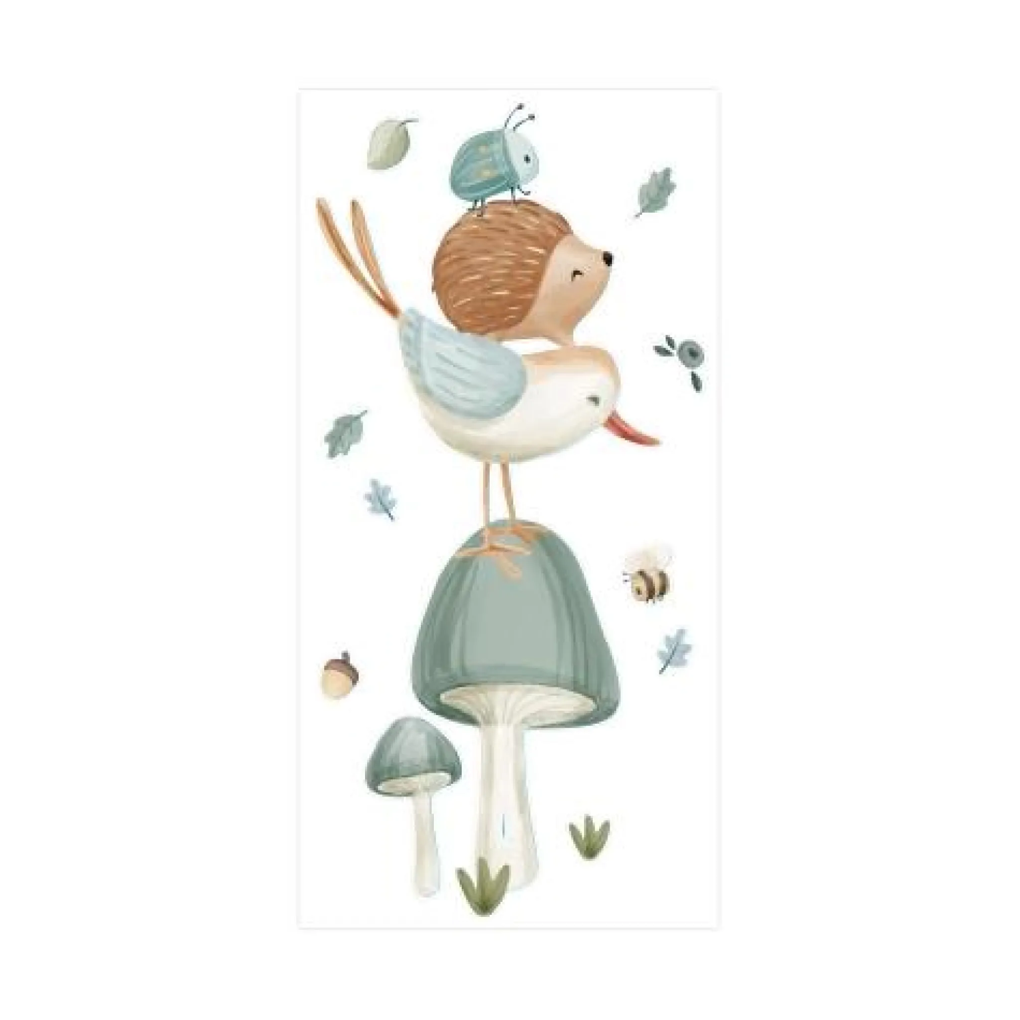 Little Dutch Wall stickers - Multicolored - Forest Friends Sale