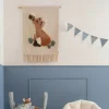 Little Dutch Wall tapestry fox - White - Forest Friends