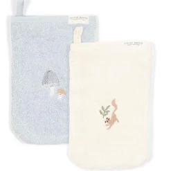 Little Dutch Washcloth set - Blue - Forest Friends Discount