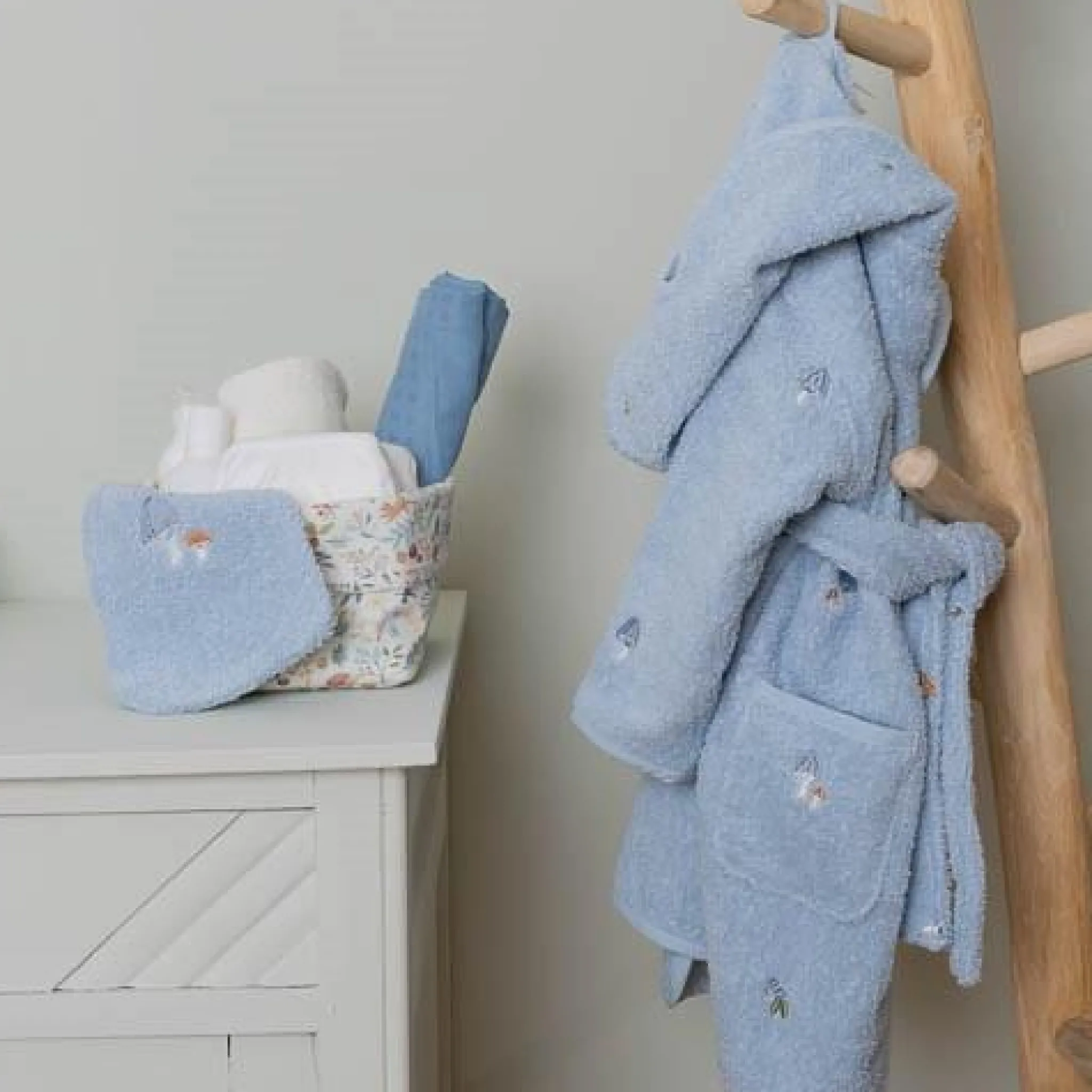 Little Dutch Washcloth set - Blue - Forest Friends Discount