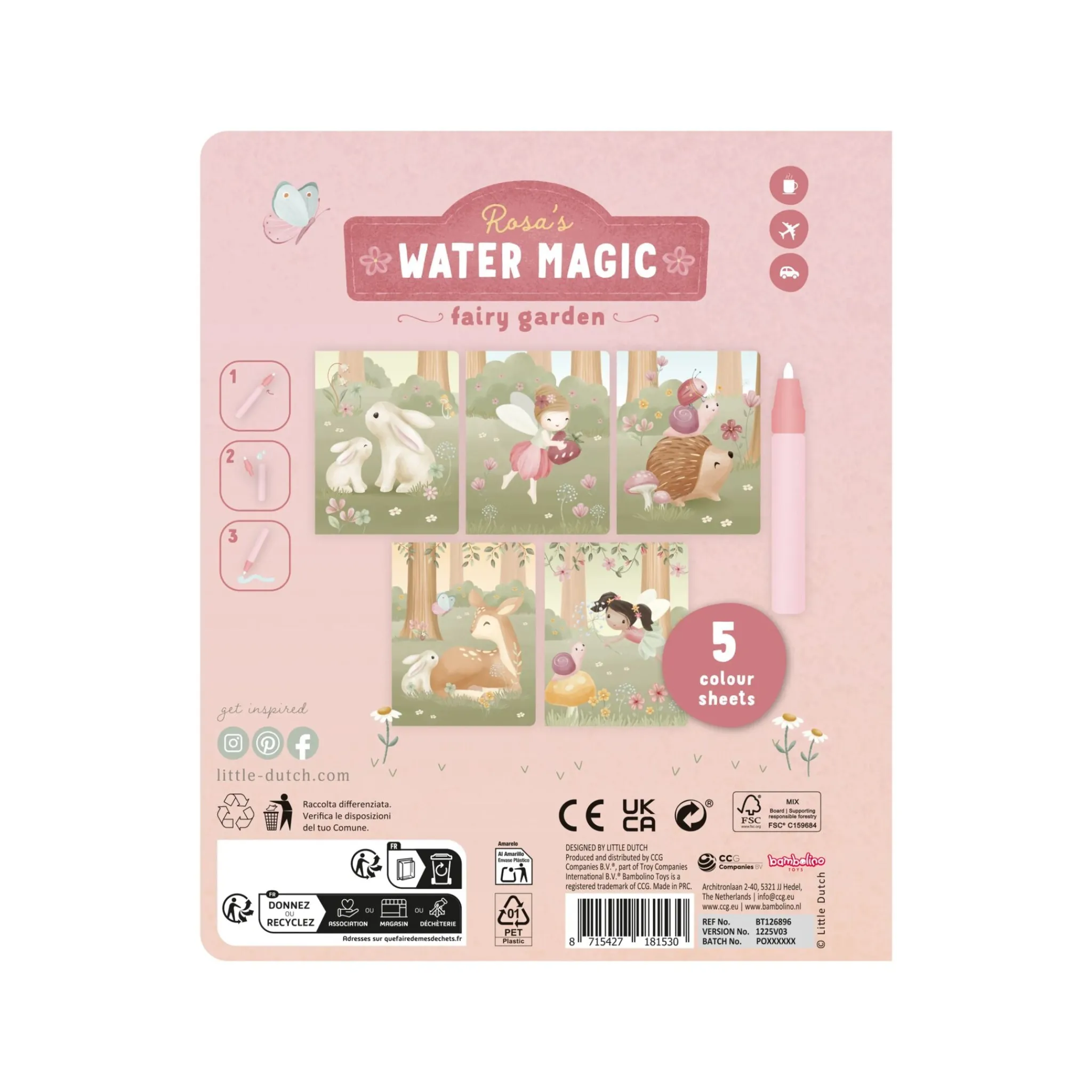 Little Dutch Watercolor Book - Rosa Best