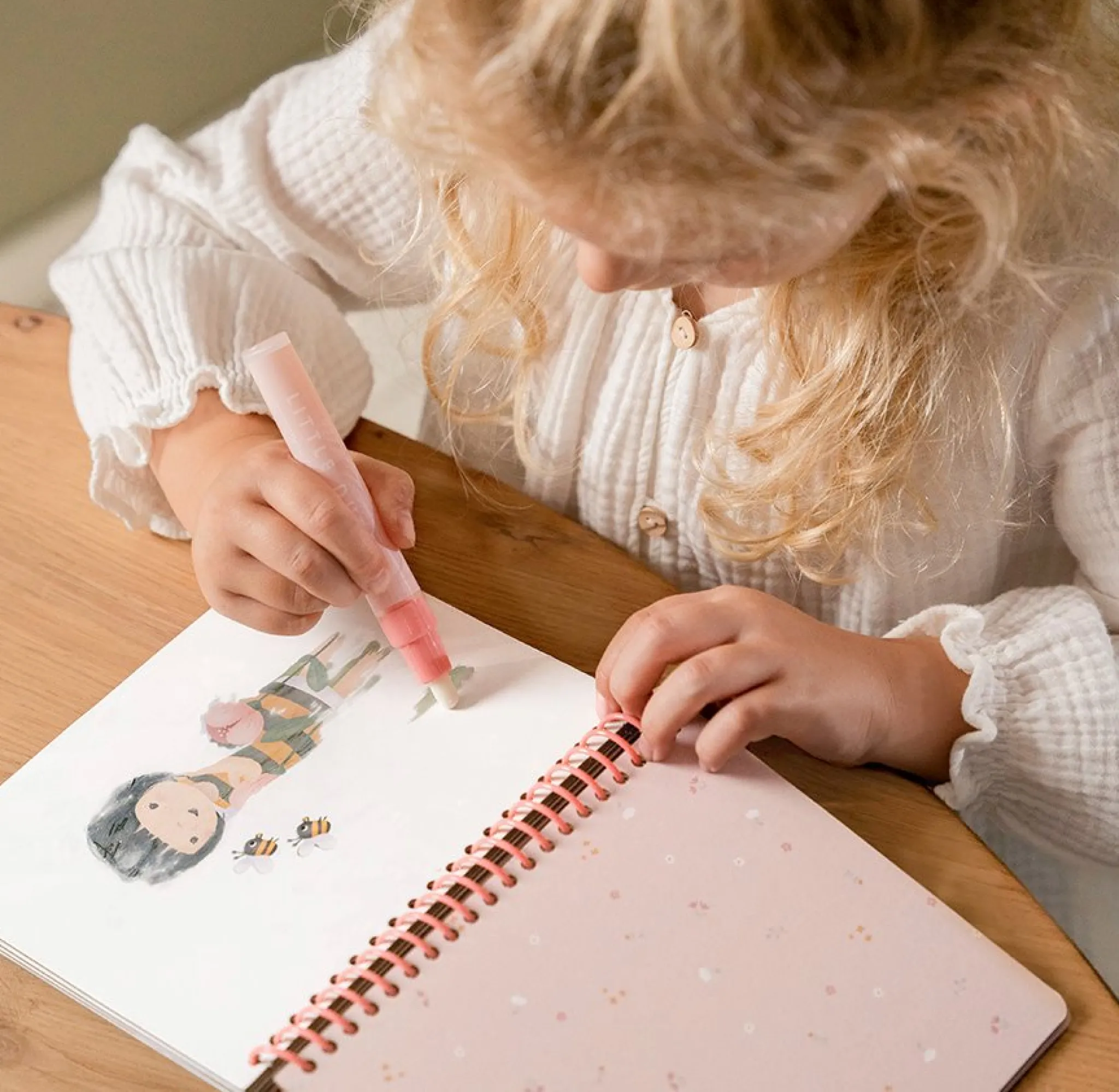Little Dutch Water color book Rosa & Friends New