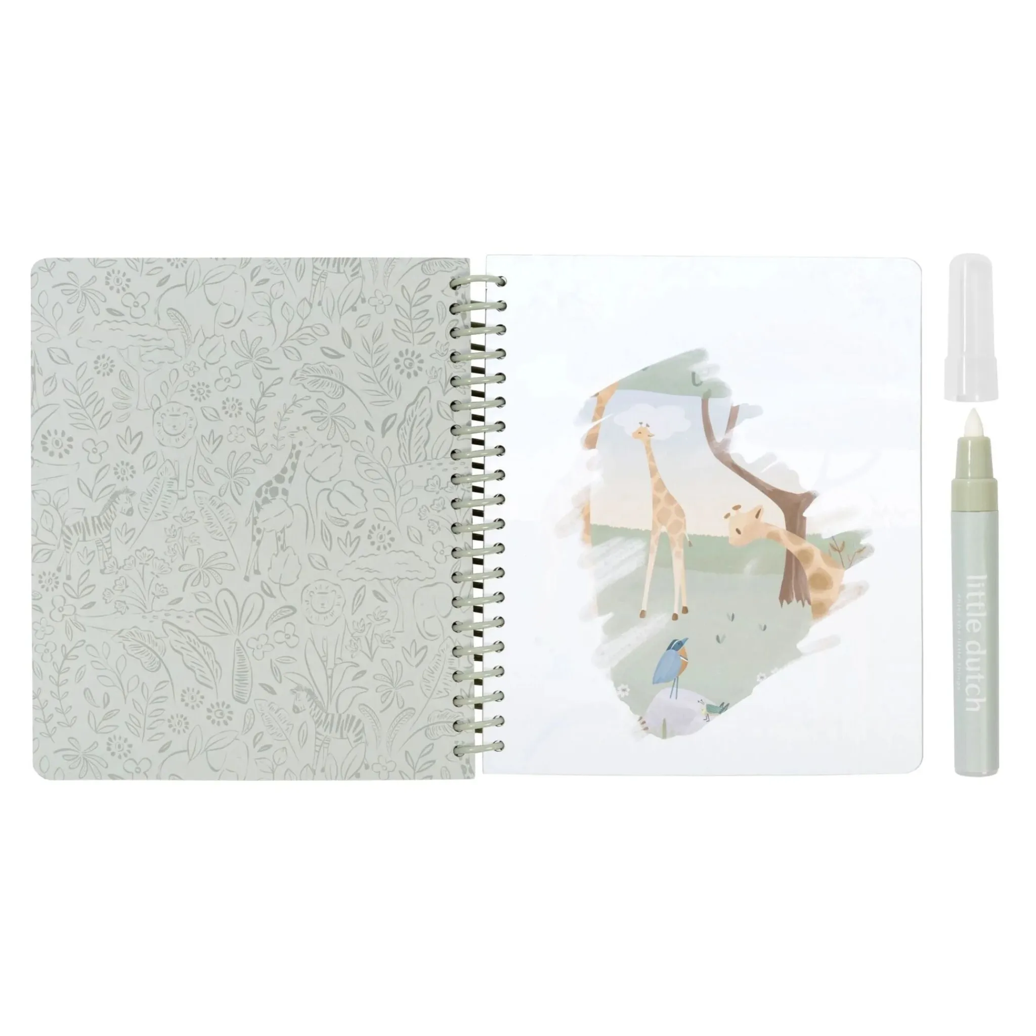 Little Dutch Water Coloring Book - Jim Sale