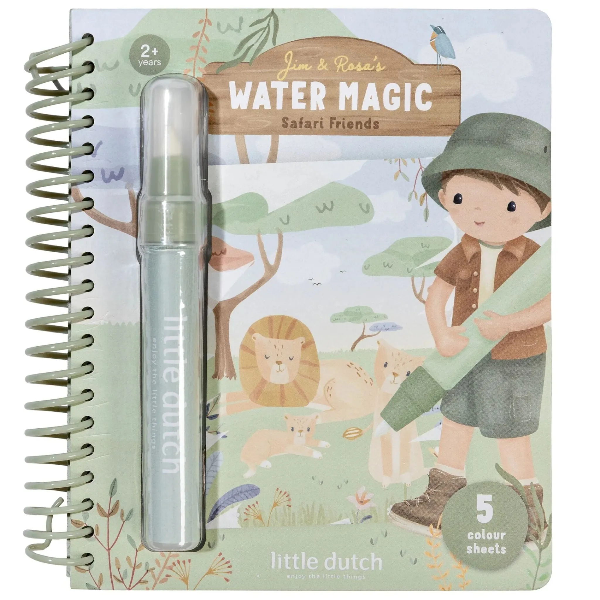 Little Dutch Water Coloring Book - Jim Sale