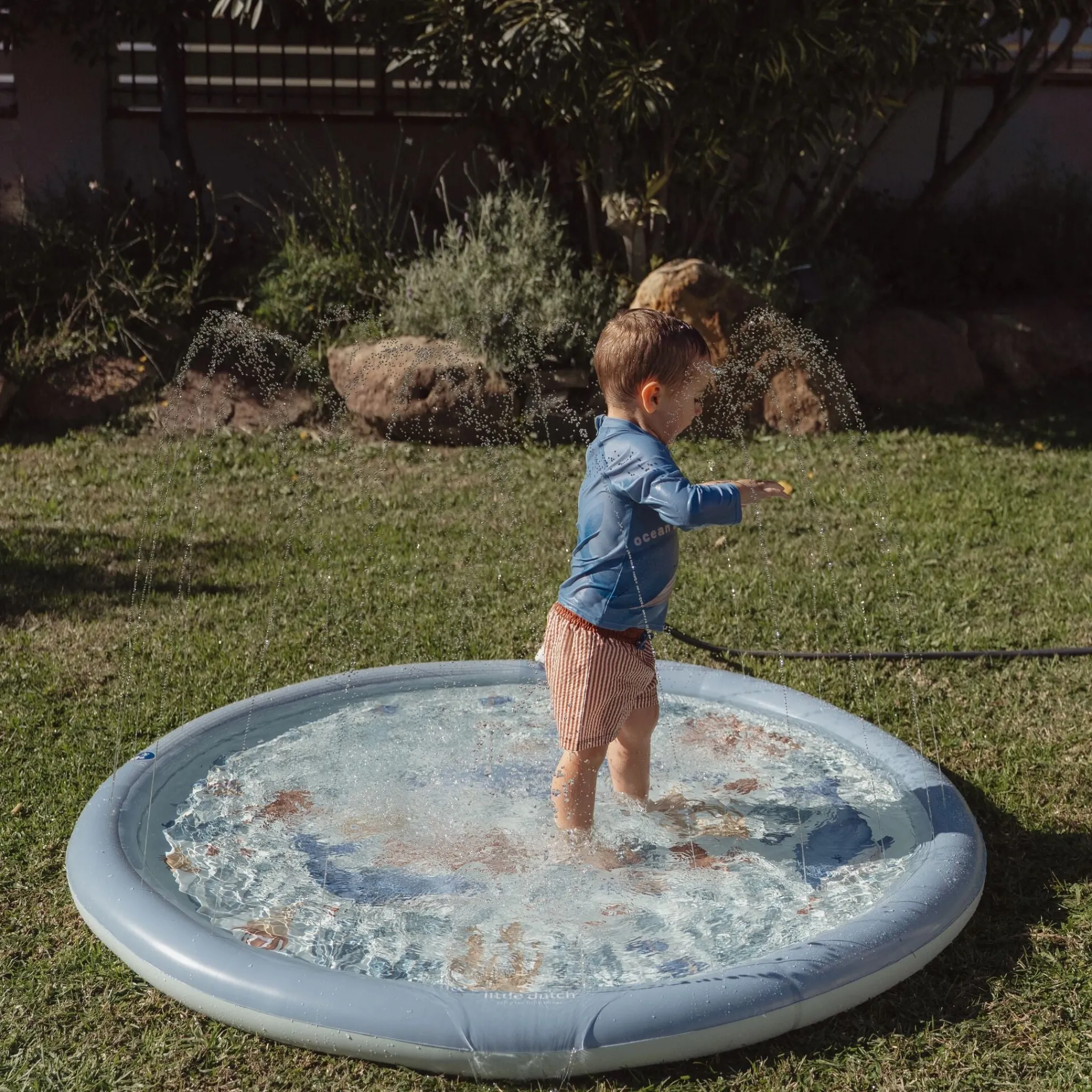 Little Dutch Water Play Mat - Blue - Ocean World Online