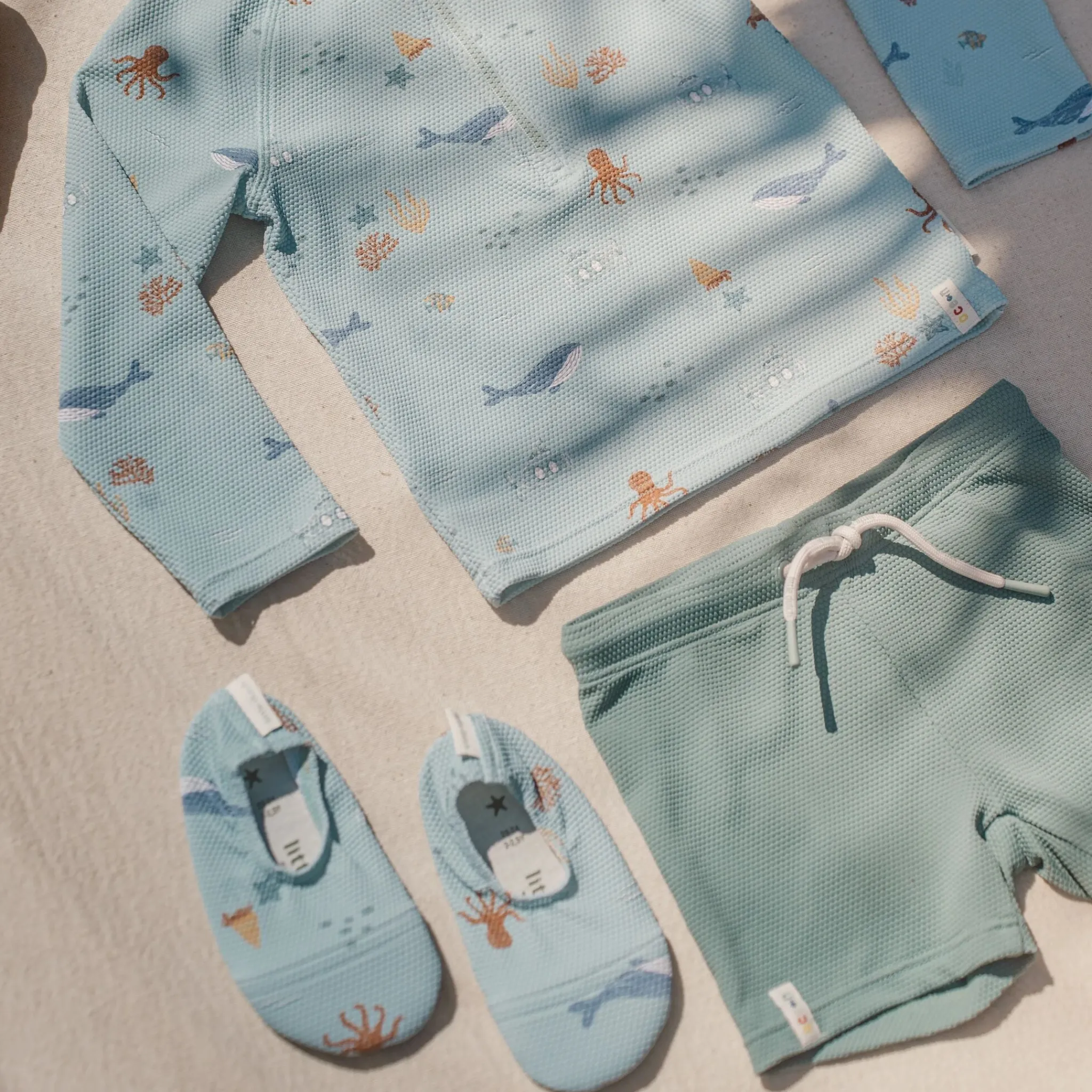 Little Dutch Water Shoes - Green - Ocean Friends Sale
