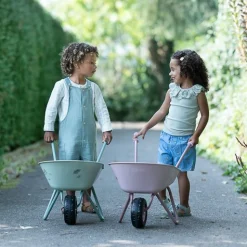 Little Dutch Wheelbarrow - Pink - Fairy Garden New