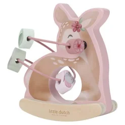 Little Dutch Wobble animal deer - Pink - Fairy Garden Sale