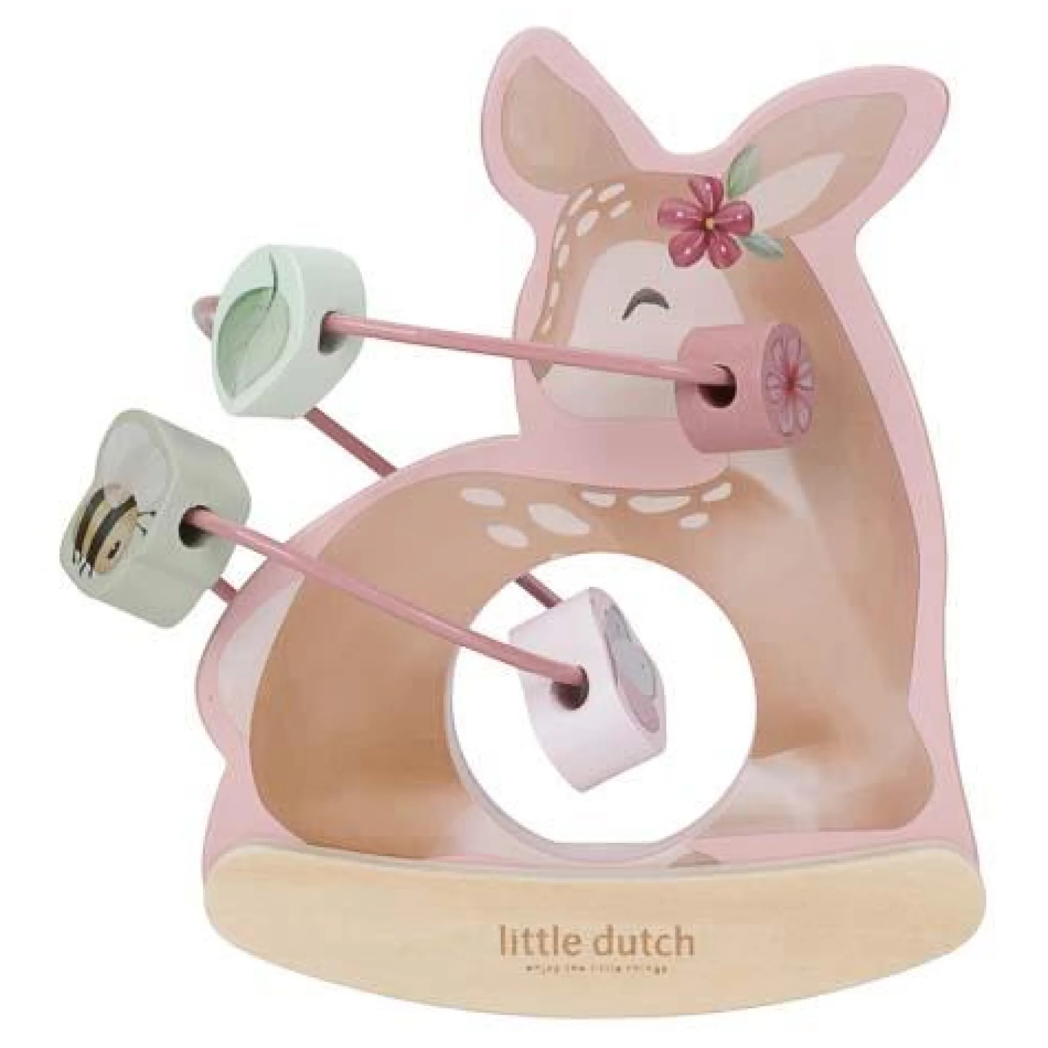 Little Dutch Wobble animal deer - Pink - Fairy Garden Sale