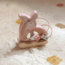 Little Dutch Wobble animal deer - Pink - Fairy Garden Sale