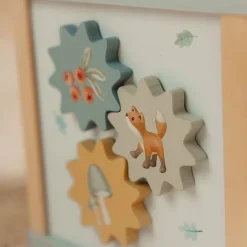 Little Dutch Wooden activity cube - Blue - Forest Friends Online
