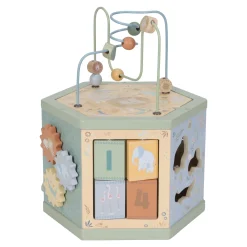 Little Dutch Wooden Activity Cube - Green New