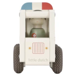 Little Dutch Wooden ambulance - White - Essentials Best