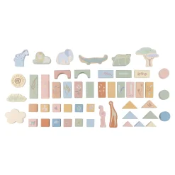 Little Dutch Wooden Building Blocks - Green Clearance