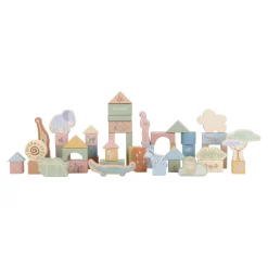 Little Dutch Wooden Building Blocks - Green Clearance