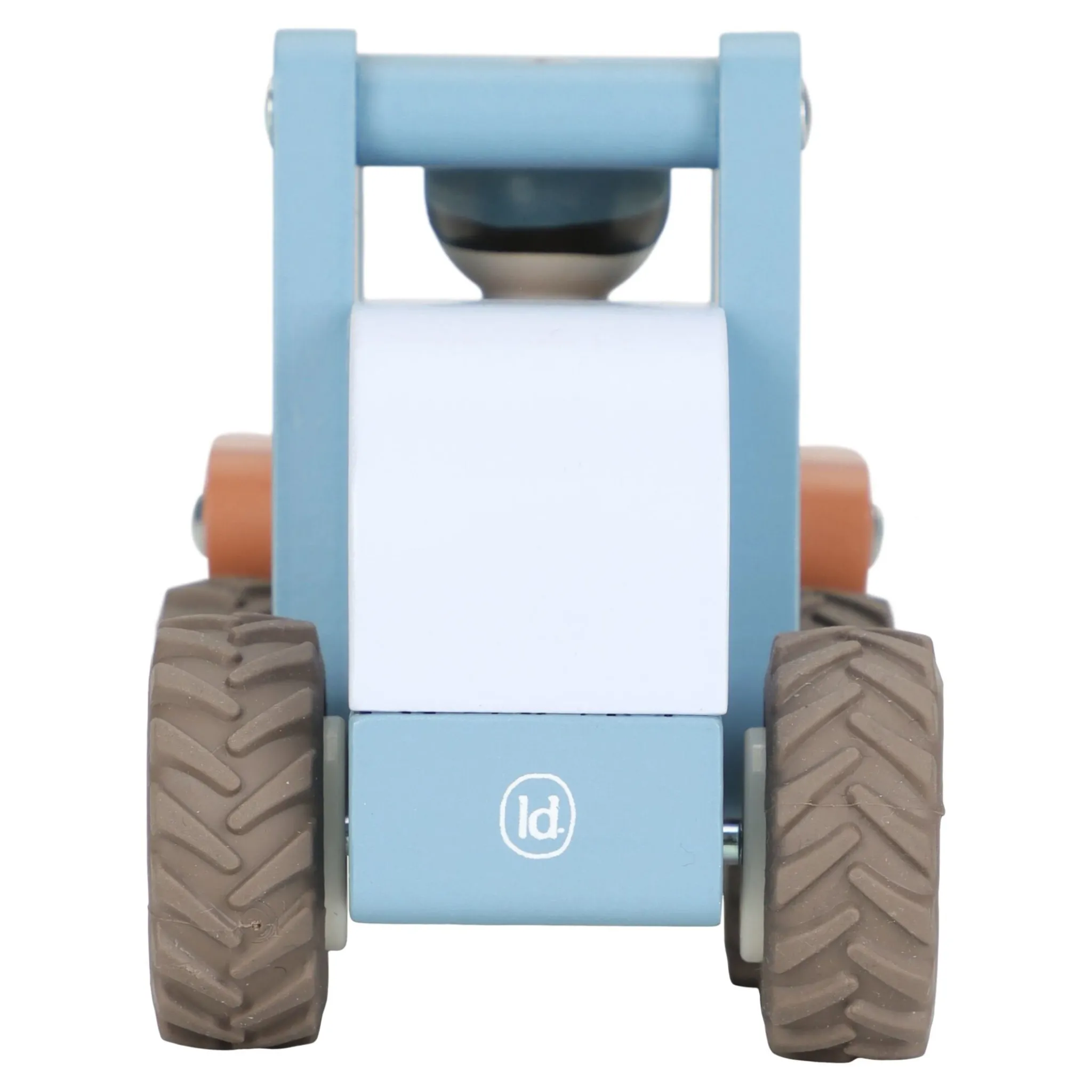 Little Dutch Wooden bulldozer – Blue – Essentials Discount