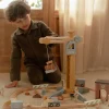 Little Dutch Wooden crane – Multicolored – Train track Sale
