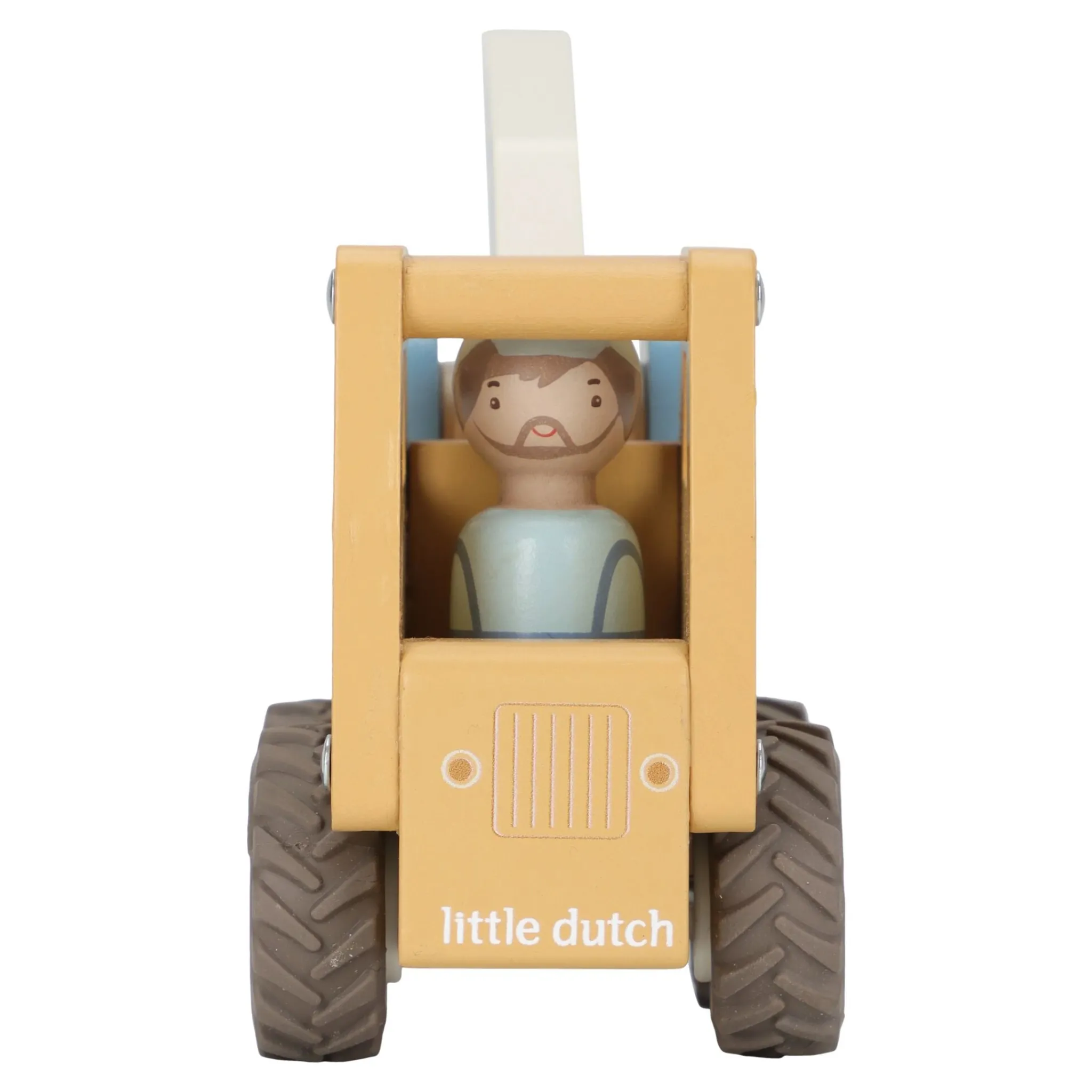 Little Dutch Wooden crane – Yellow – Essentials