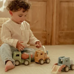 Little Dutch Wooden crane – Yellow – Essentials