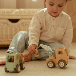 Little Dutch Wooden crane – Yellow – Essentials