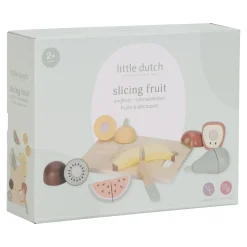 Little Dutch Wooden cutting fruit - Multicolored - Essentials Online