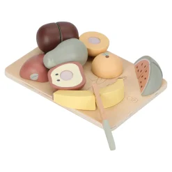 Little Dutch Wooden cutting fruit - Multicolored - Essentials Online