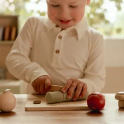 Little Dutch Wooden cut vegetables - Multicolored - Essentials Hot