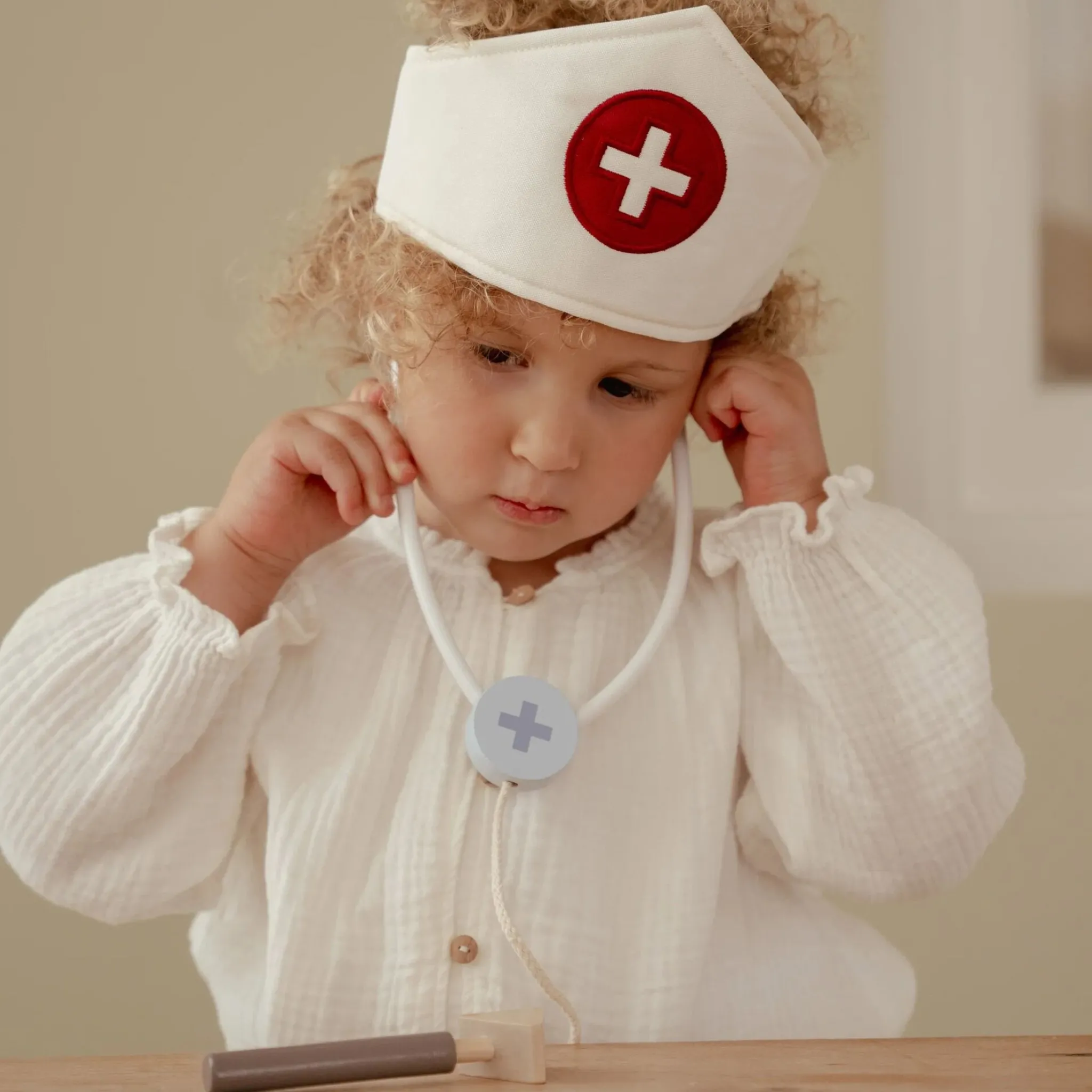 Little Dutch Wooden doctor's set - Green - Essentials Outlet