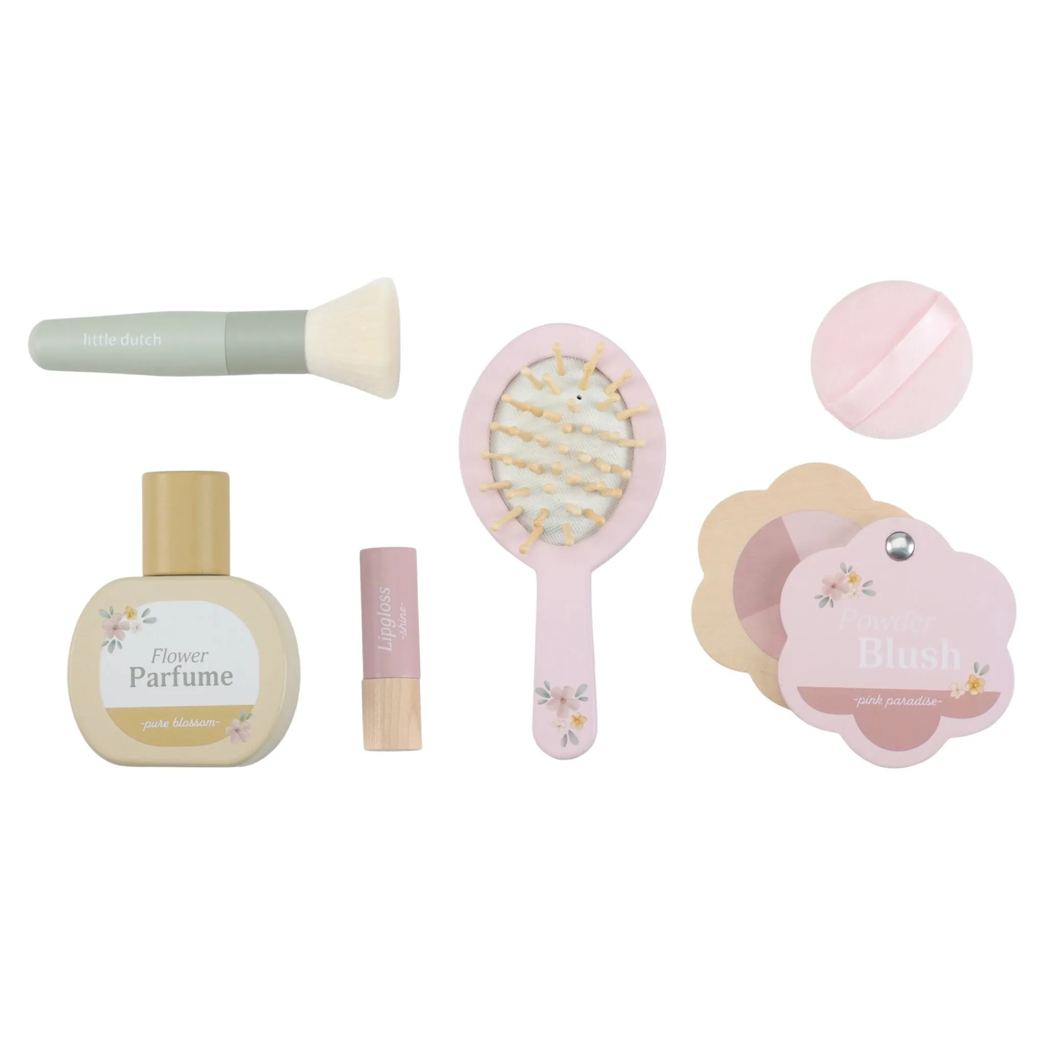 Little Dutch Wooden dressing table – Pink – Essentials Discount
