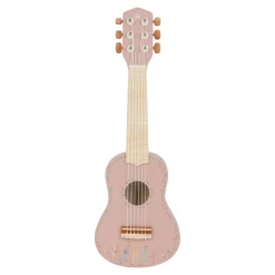 Little Dutch Wooden guitar - Pink - Safari Friends New