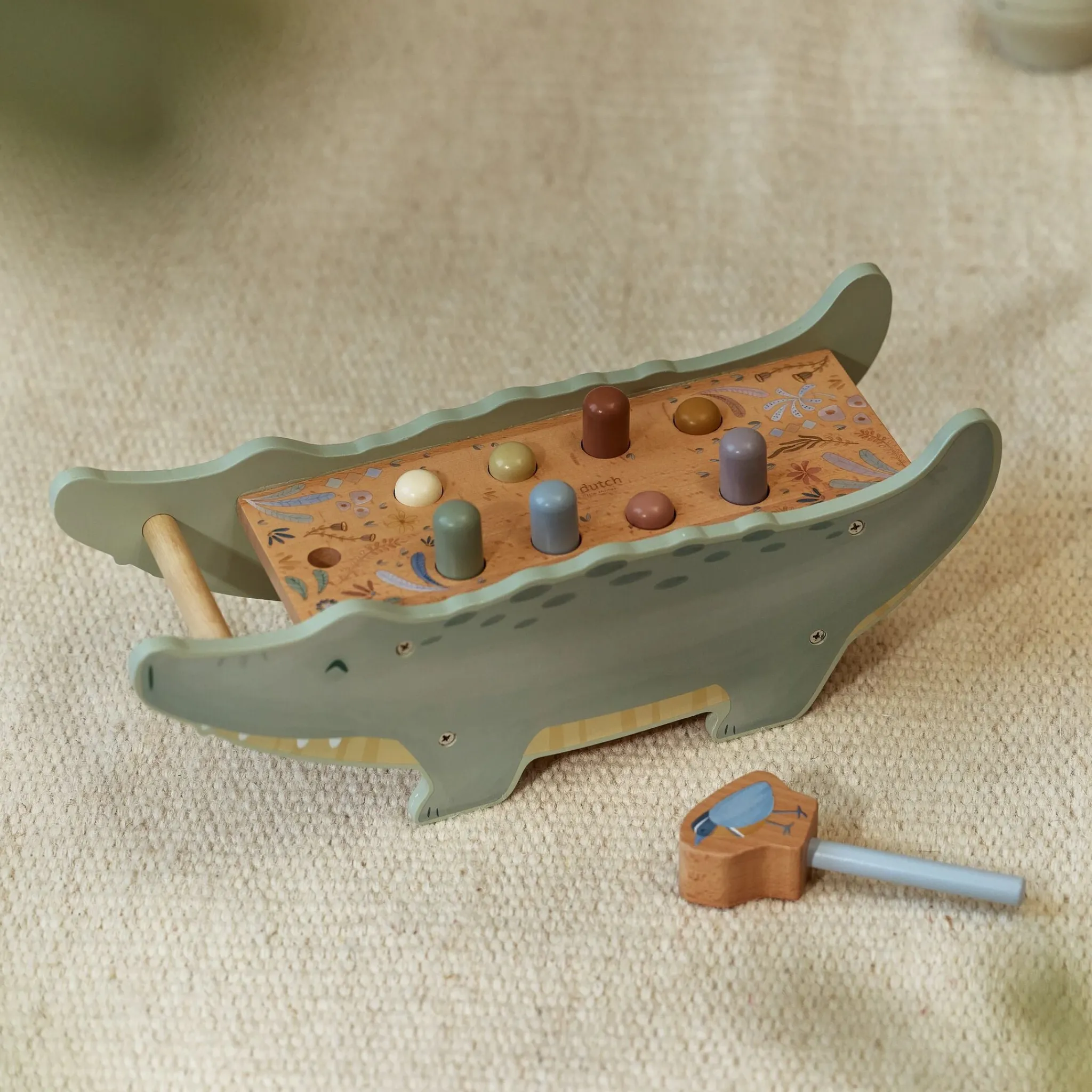 Little Dutch Wooden Hammer Bench